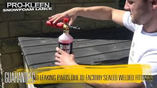 PROKLEEN SNOW FOAM LANCE WITH KARCHER K2 AND K7 POWER WASHERS [upl. by Cerveny]