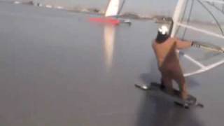 Freeskate Ice Windsurfing [upl. by Ecnedac330]