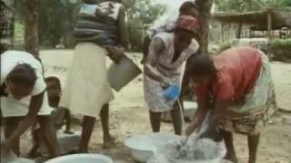 Tribes Ghana Africa supplement diet wiith eating clay [upl. by Fleur]