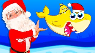 Baby Shark Christmas Song  🎄 Babanana Kids Songs amp Nursery Rhymes [upl. by Kroy]