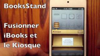 BooksStand  Fusionner ibooks et Kiosque iOS 5 [upl. by Eddie]