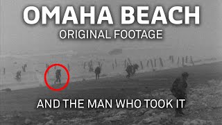 Omaha Beach  The DDay Cameraman Who Filmed Assault Waves on June 6 1944  WWII Then amp Now [upl. by Llerdna]