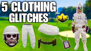 GTA 5 TOP 5 CLOTHING GLITCHES AFTER PATCH 168 Rare Joggers Modded Yeti amp More [upl. by Oidgime]