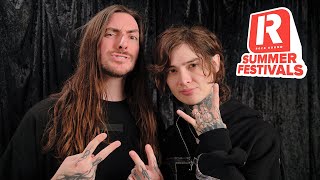 Polyphia Download Festival 2024  Playing God New Collaborations amp Live Album  Interview [upl. by Kcirdnek]