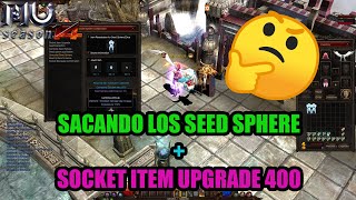 Unsocket Seed Sphere amp Socket item Upgrade  Mu Online Season 142 [upl. by Rebah]