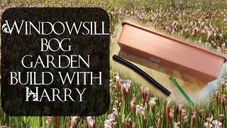 Windowsill bog garden build with Harry Part 1 [upl. by Peggir]