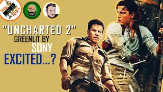 UNCHARTED 2 Officially Greenlit By Sony  Tom Holland Mark Wahlberg Returning [upl. by Suoirtemed]