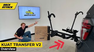 Kuat Transfer v2 Platform Hitch Rack Demonstration and Overview [upl. by Adekram562]