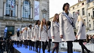 Miss France 2017  à la veille de lélection la pression monte [upl. by Spancake]