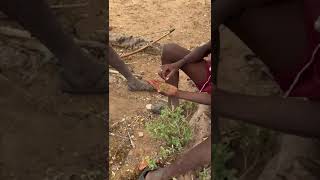 hadzabe tribe northern Tanzania smoke marijuana [upl. by Bussey]