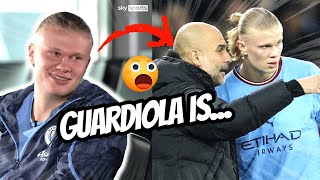 HAALANDS ROS til PEP GUARDIOLA  Du vil ikke tro det [upl. by Neural]