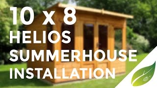 10 x 8 Helios Summerhouse Installation [upl. by Alleciram559]