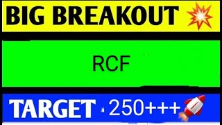 RCF SHARE LATEST NEWS TODAYRCF SHARE ANALYSISRCF SHARE TARGETRCF SHARE LATEST NEWS RCF SHARE [upl. by Nanreik153]