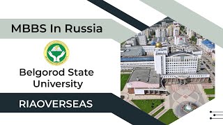 Belgorod State University Russia  Courses Fees [upl. by Nede]