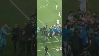 SAKARYASPOR  KOCAELİSPOR OLAYLI MAÇ KAVGANIN BAŞLAMA ANI [upl. by Norreht]