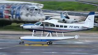 AVIÃO ANFÍBIO DA MANAUS AEROTÁXI  PRMPK [upl. by Atteynek622]