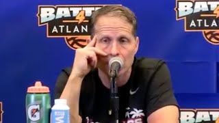 Eric Musselman players postgame  Arkansas 77 Stanford 74 2OT [upl. by Belter]