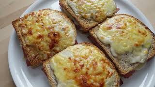 The Perfect Croque Monsieur Béchamel  Classic French Food [upl. by Labinnah438]