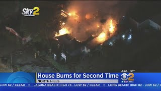 North Hills Craftsman Home Burns For A Second Time [upl. by Jonette]