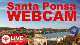 LIVE WEBCAM Santa Ponsa Beach 4k UHD Live 247 Stream Mallorca 🇪🇸 mallorca calvia baleares [upl. by Nittirb]