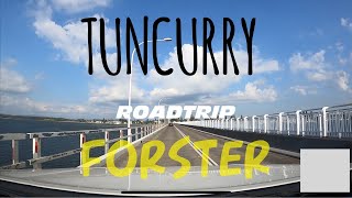 Driving Through Forster Tuncurry Great Aussie Beach Town Mid NSW Coast Australia 2021 [upl. by Merrell]