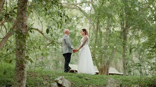 Emma amp Nathan  Wedding Film by 715 Series  JC Slaughter Falls SOLO  Lumix s5ii [upl. by Rasec624]