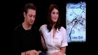 Jeremy Renner amp Gemma Arterton Talk Hansel And Gretel Witch Hunters [upl. by Aileda]