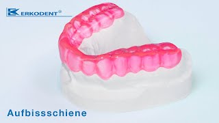 Aufbissschiene  Knirscherschiene [upl. by Anaujit]