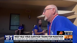 93yearold vet overcomes West Nile virus and training for marathon [upl. by Saint]