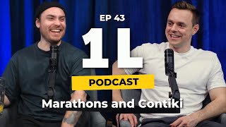 1L Podcast  43 Marathons and Contiki [upl. by Bellina511]