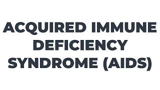 📢 How to pronounce ACQUIRED IMMUNE DEFICIENCY SYNDROME AIDS [upl. by Kristine]