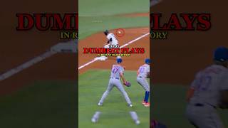 Top 15 Dumbest Plays in MLB History  Part 2 [upl. by Elleinet]