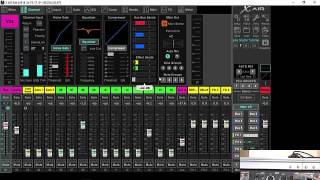 Tutorial Behringer Air XR18 usando el Automix X  Y en español [upl. by Mia]