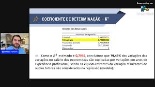 Live Tira Dúvidas Introdução à Econometria [upl. by Buckie]