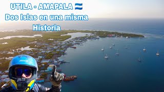 EXPLORANDO EN MOTO dos Islas de HONDURAS [upl. by Nnylarac]