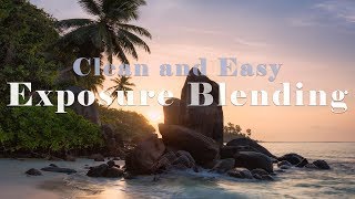 Clean and Easy Exposure Blending in Photoshop [upl. by Ysset]