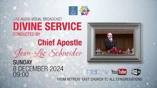 Live Divine Service conducted by Chief Apostle JeanLuc Schneider [upl. by Colin622]