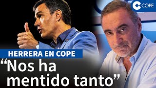 quotSánchez debe hacer los mítines en los camposantos allí nadie le pitaríaquot  Oyentes de Herrera [upl. by Enrico]