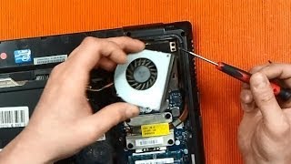 Lenovo Notebook Cleaning Fan Ideapad Essential G570 G575 [upl. by Niraj614]