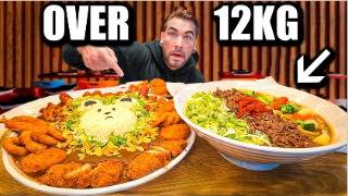 TRYING TO BECOME A MILLIONAIRE BY EATING THE BIGGEST FOOD CHALLENGE IN ASIA Joel Hansen [upl. by Celestia]