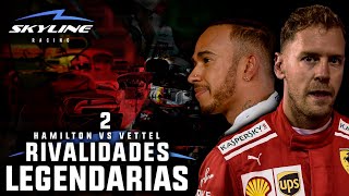 RIVALIDADES LEGENDARIAS DE F1 LEWIS HAMILTON VS SEBASTIAN VETTEL Cap 5 Parte 2 [upl. by Marchall]