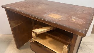 Restoration  Challenges in FURNITURE RESTORATION  It Can Be RESTORED or NOT [upl. by Cand]