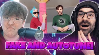 Reacting to FAKE AND AUTOTUNE  GBB24 Tag Team Wildcard with DEITYMUSIC [upl. by Primo]