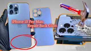 iPhone 13 Pro max Repair Back Glass [upl. by Mirabel]