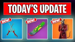 Whats in Todays Fortnite Update [upl. by Ardnasyl]