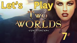 Lets Play Two Worlds 7 The Undead Graveyard [upl. by Nadabus]