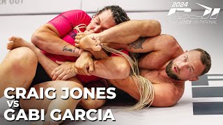 Craig Jones vs Gabi Garcia  Full Super Fight  CJI [upl. by Ahtelra]