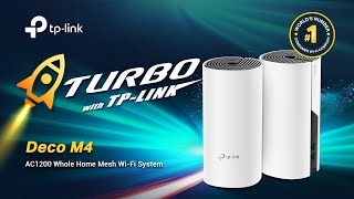 TPLink Deco M4 WiFi Speedtest with 1Gbps Internet [upl. by Ardisi]