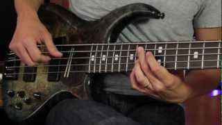 Solo Bass Lesson Norm Stocktons Star Spangled Banner ArtOfGroovecom Excerpt [upl. by Enirrok707]