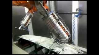 ABB IRB 2400 ROBOT WATERJET  SU JETİ [upl. by Rhett]